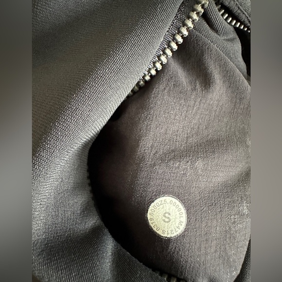 Lululemon Fleece Back Soft Shell Jacket Small Gray - Picture 5 of 9